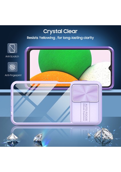 Samsung Galaxy A33 5g Için Sürgülü Kamera Kapaklı Tpu Tamponu Temizle Telefon Kılıfı (Yurt Dışından) fiyatları