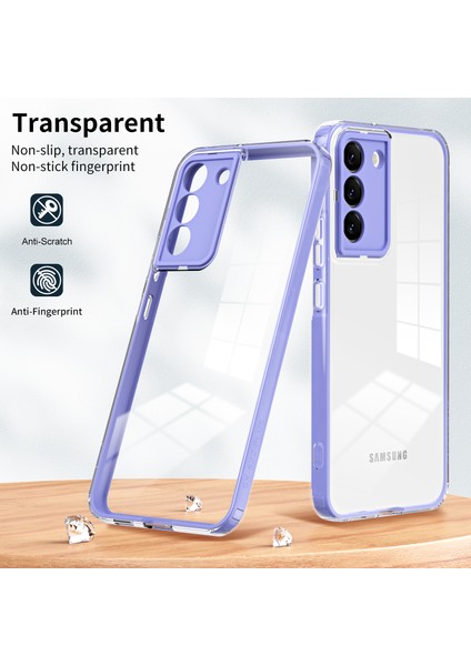 Samsung Galaxy S22 Plus 5g Için Sert Pc Tampon Telefon Kılıfı (Yurt Dışından)
