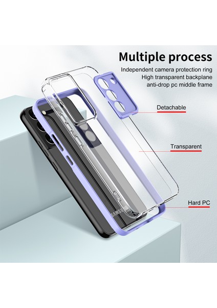Samsung Galaxy S22 Plus 5g Için Sert Pc Tampon Telefon Kılıfı (Yurt Dışından)