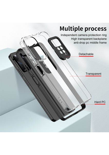 Xiaomi Redmi Note 11 Pro 5g / 4g Için Sert Pc Tampon Telefon Kılıfı (Yurt Dışından)
