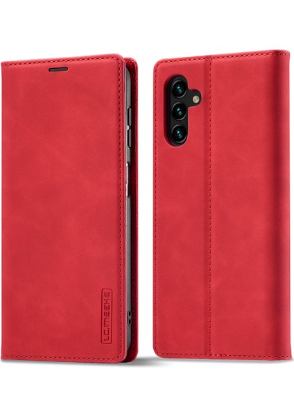 Samsung Galaxy A14 5g / 4g Için Ince Kapaklı Deri Cüzdan Standı Telefon Kılıfı (Yurt Dışından)