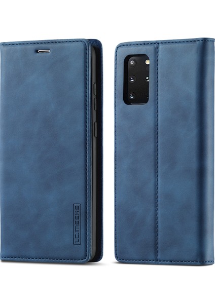 Samsung Galaxy S20 Plus Için Ince Kapaklı Deri Cüzdan Standı Telefon Kılıfı (Yurt Dışından)