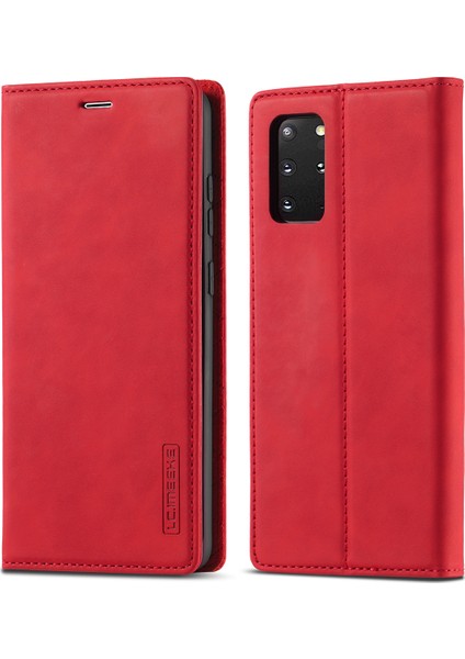Samsung Galaxy S20 Plus Için Ince Kapaklı Deri Cüzdan Standı Telefon Kılıfı (Yurt Dışından)