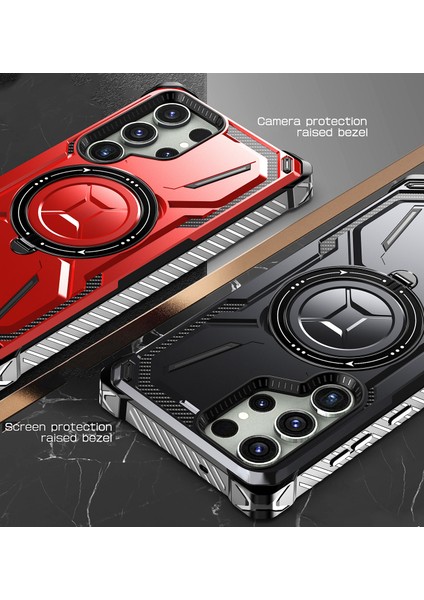 Samsung Galaxy S23 Ultra Için Çift Katmanlı Manyetik Stand Telefon Kılıfı, Magsafe Şarjı ile Uyumlu (Yurt Dışından) indirimleri