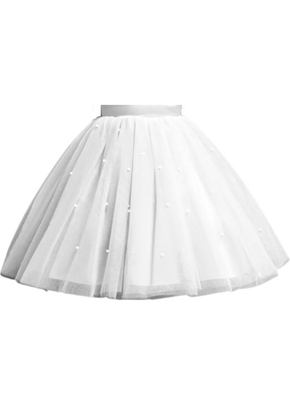 Kız Çocuk Inci Detaylı Kabarık Tütü Etek Doğum Günü Mezuniyet Parti Etek fiyatları