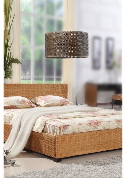Rattan Ceviz Davul Sarkıt