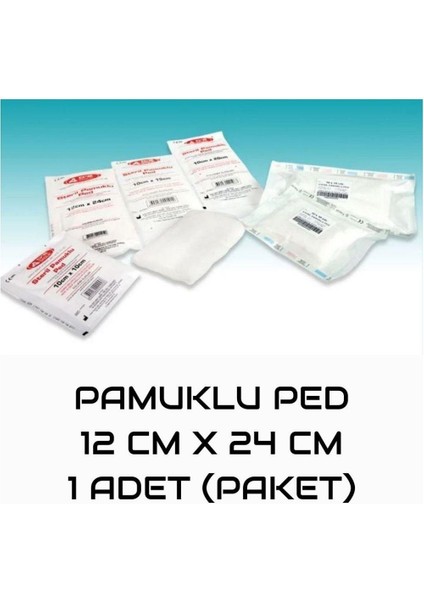 - Pamuklu Ped 12X24CM