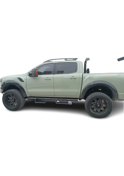 Batı Endüstriyel Ford Ranger Uyumlu Lazer Kesim Yan Basamak