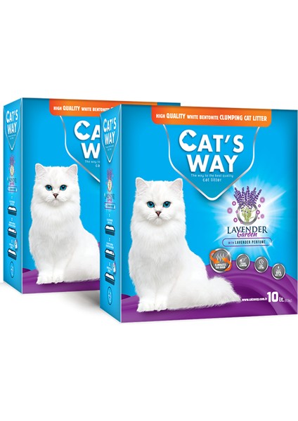 Lavanta Kokulu Kedi Kumu (10L. x 2Adet)