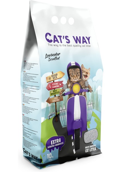 Lavanta Kokulu Kedi Kumu (10L. x 1Adet)