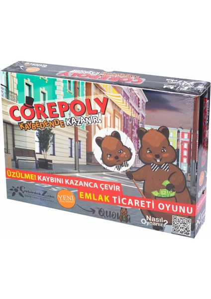 Çekirdek Zeka Çekirdek Corepoly Kaybedende Kazanır ZK70 9667