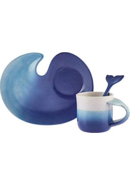 Mermaid 2 Kişilik Büyük Boy Kahve Fincanı Takımı fırsatları