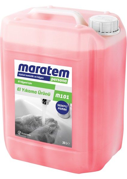 (M101) El Yıkama Ürünü Sedefli Pembe 20 lt