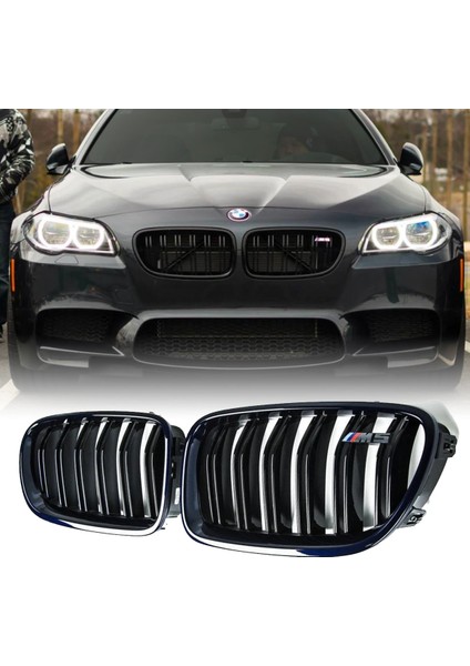 Ön Panjur Set Parlak Siyah M5 Bmw F10/F11/F18