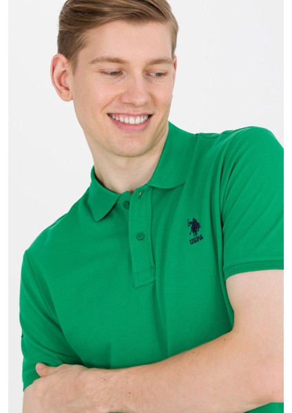 Erkek Yeşil Basic T-Shirt 50264891-VR054 fiyatları