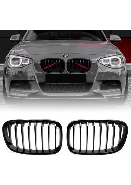 Ön Panjur Piano Siyah Set Bmw F20 2011-2014