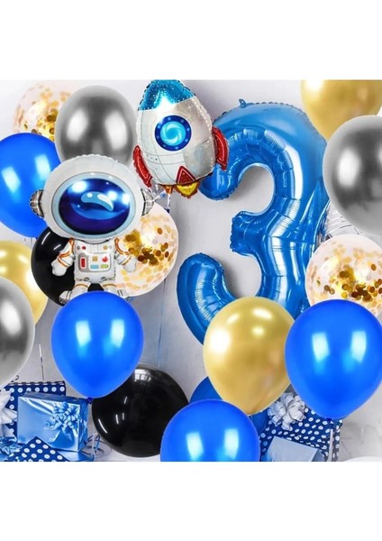 Uzay Temalı Balon Set