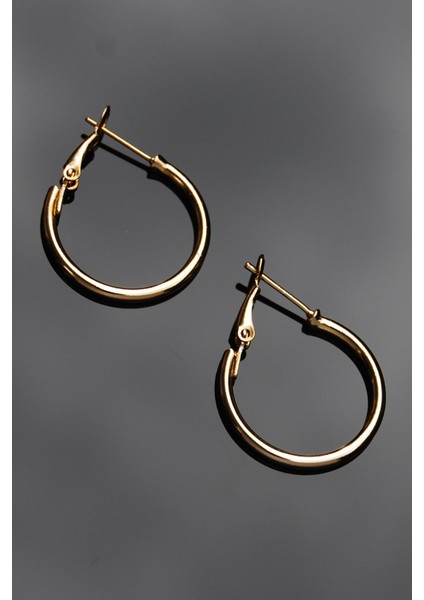 Altın Renk Boru Halka Klipsli Küpe 2mm 2.5×2.5 modelleri