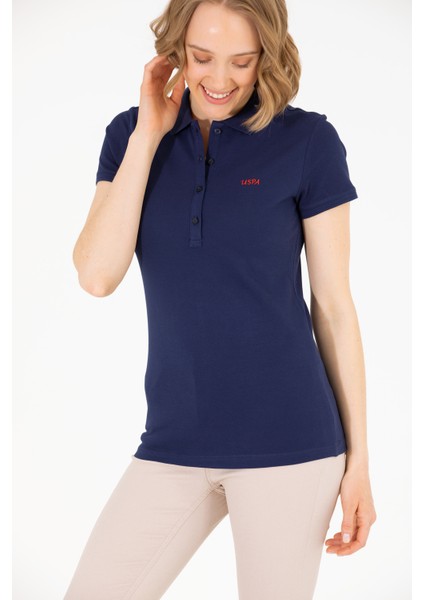Kadın Lacivert Basic T-Shirt 50266348-VR033