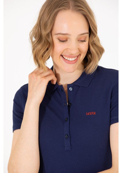 Kadın Lacivert Basic T-Shirt 50266348-VR033