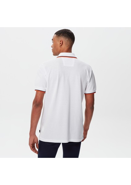 Nautıca Erkek Beyaz Fıt Kısa Kollu Polo K35428T.1BW fiyatları