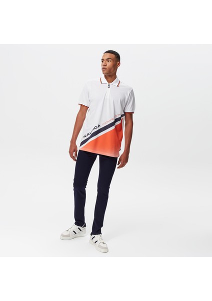 Nautıca Erkek Beyaz Fıt Kısa Kollu Polo K35428T.1BW modelleri