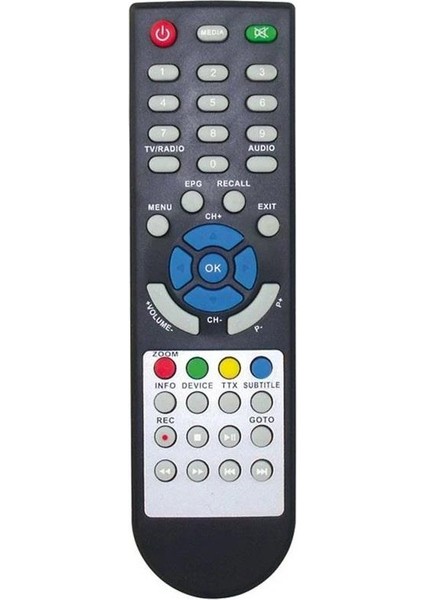 Microstar S 1 Kasalı Uydu Alıcı Kumandası