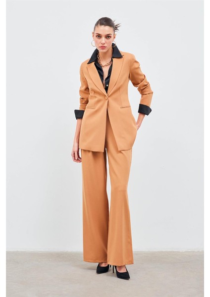 1061-5028 Camel Kadın Bol Paca Pantolon 36-42 fiyatları