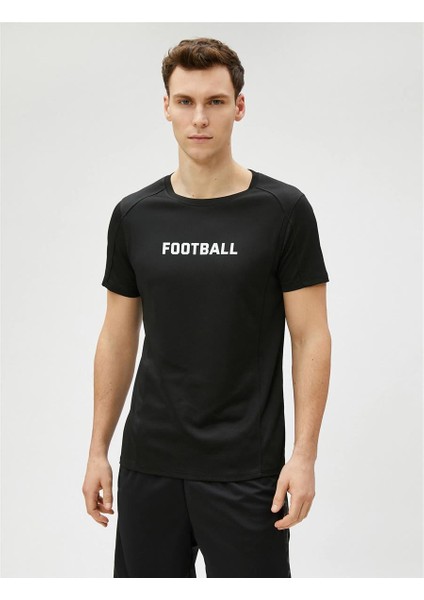 3SAM10055NK Siyah 999 Erkek Polyester Jersey T-Shirt modelleri