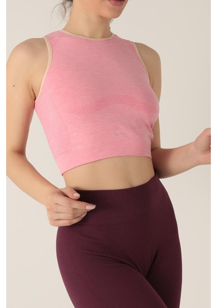 Miorre Seamless Kadın Kalın Askılı Crop modelleri