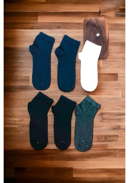 Erkek 6 Çift Kokulu Dikişsiz Kısa Bambu Çorap modelleri