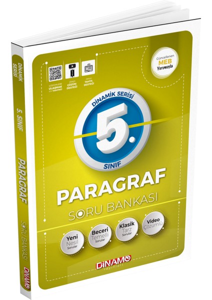 Dinamo Yayınları 5. Sınıf Paragraf Soru Bankası 2023
