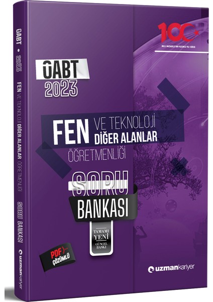 2023 ÖABT Fen ve Teknoloji Diğer Alanlar Öğretmenliği Soru Bankası | Pdf Çözümlü