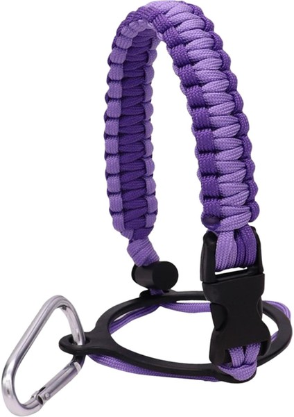 Geniş Ağız Şişesi Paracord Sap Kordon Örgülü Ip 12/18/21/24/32/40/64oz Menekşe (Yurt Dışından) fiyatları