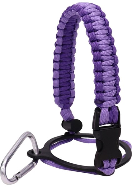 Geniş Ağız Şişesi Paracord Sap Kordon Örgülü Ip 12/18/21/24/32/40/64oz Menekşe (Yurt Dışından) modelleri