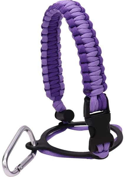 Geniş Ağız Şişesi Paracord Sap Kordon Örgülü Ip 12/18/21/24/32/40/64oz Menekşe (Yurt Dışından) fırsatları