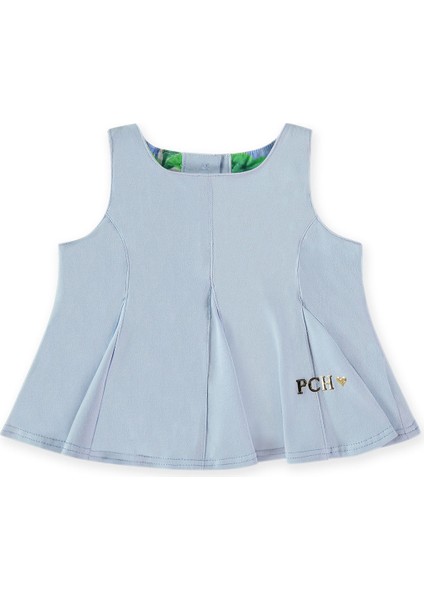 Kız Çocuk Bluz Mavi