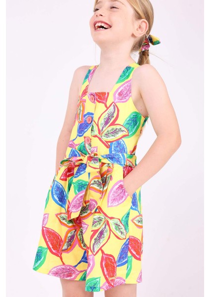 Kız Çocuk Şort Tulum modelleri