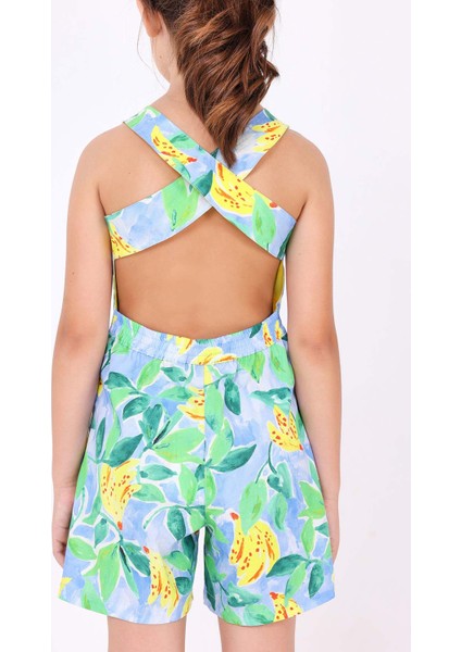 Kız Çocuk Şort Tulum modelleri