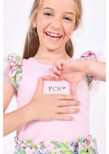 Kız Çocuk Bluz Pembe