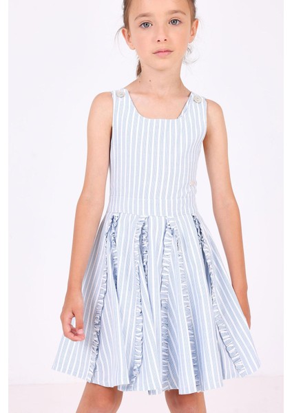 Kız Çocuk Elbise Mavi modelleri
