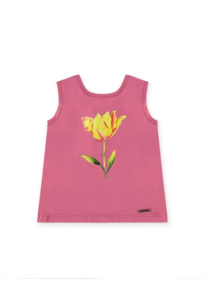 Kız Çocuk Bluz Fuşya