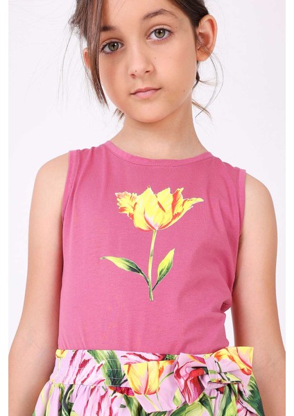 Kız Çocuk Bluz Fuşya modelleri