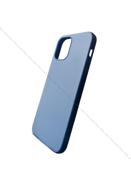 Nxe Desing Apple iPhone 12 Silikon Kılıf (6.1") - Lacivert