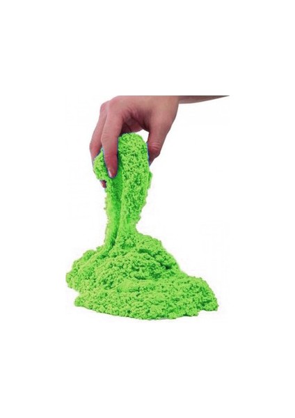 Kinetik Kum 1kg - Yeşil Renk