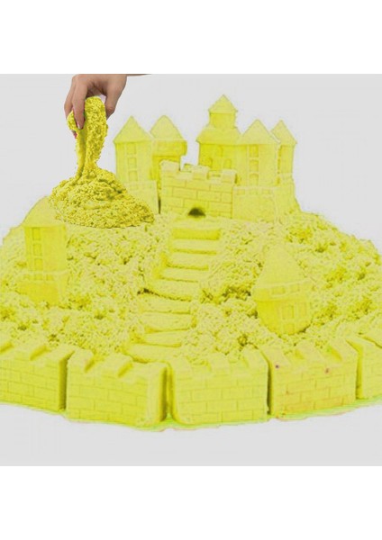 Kinetik Kum 1kg - Sarı Renk