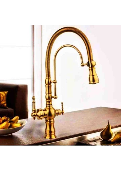 Antik 3 Yollu Arıtmalı Mutfak Bataryası