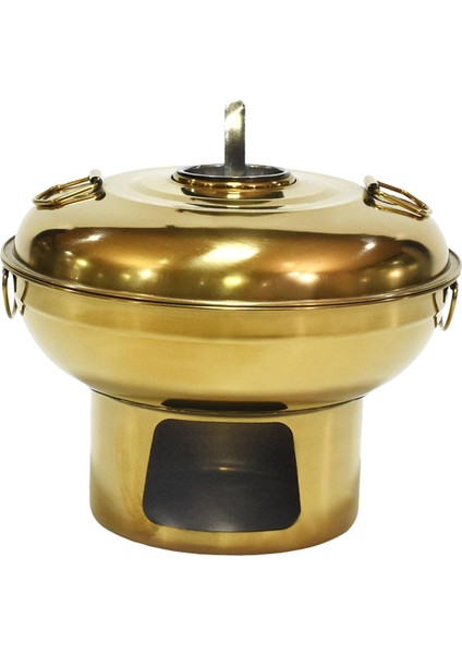 Küçük Hot Pot Stok Dış Mekan Ocak Paslanmaz Çelik Hot Otel Ev Aureate 22cm (Yurt Dışından)