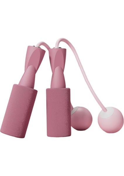 Kablosuz Jump Halat Fitness Halat Kapalı Egzersiz Eğitimi Spor Top Dia.3.2cm Pembe (Yurt Dışından)
