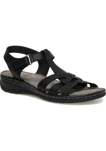 158589.Z3FX Siyah Kadın Comfort Sandalet
